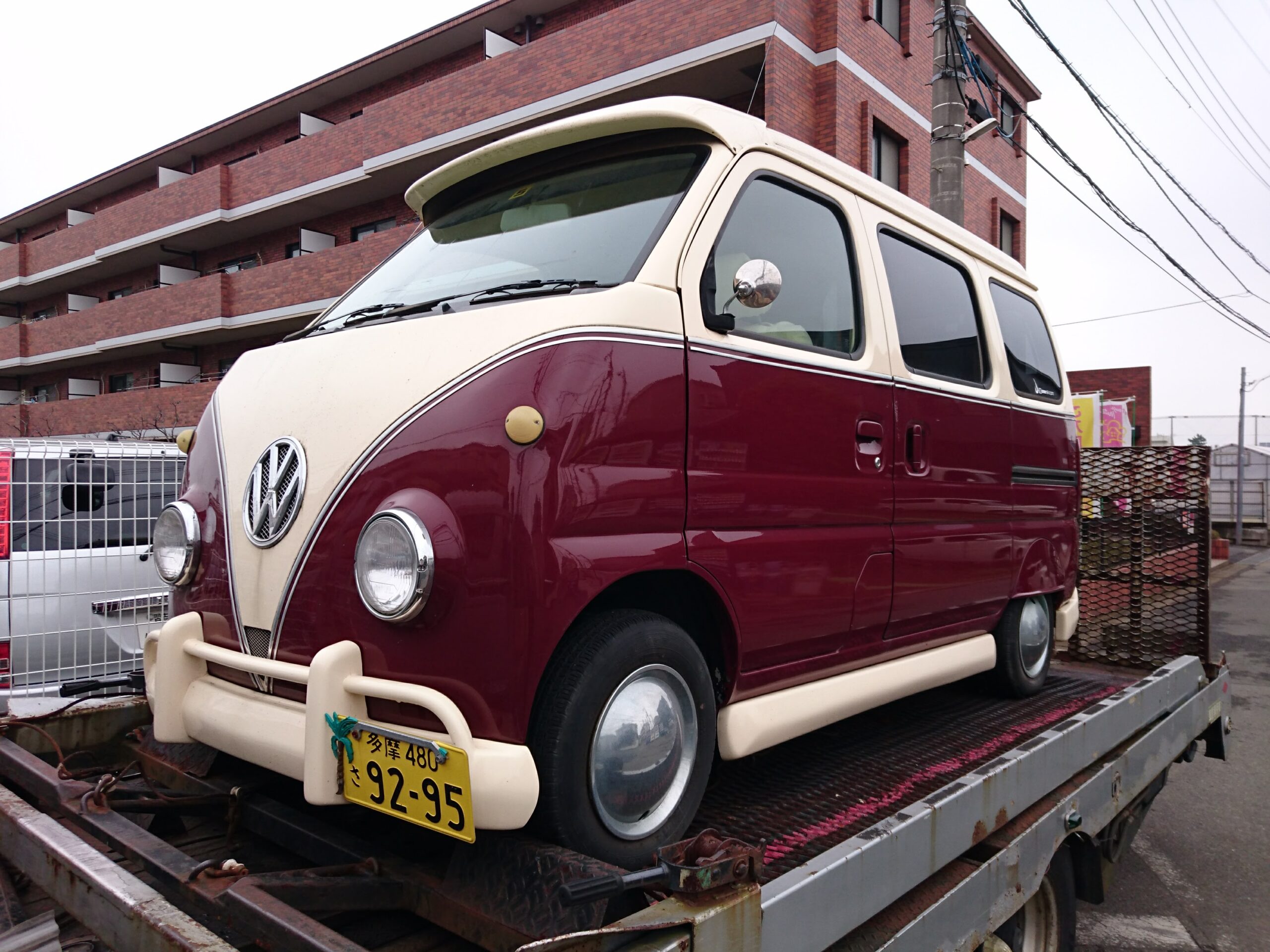 エブリイワゴン VWバス仕様引き取り